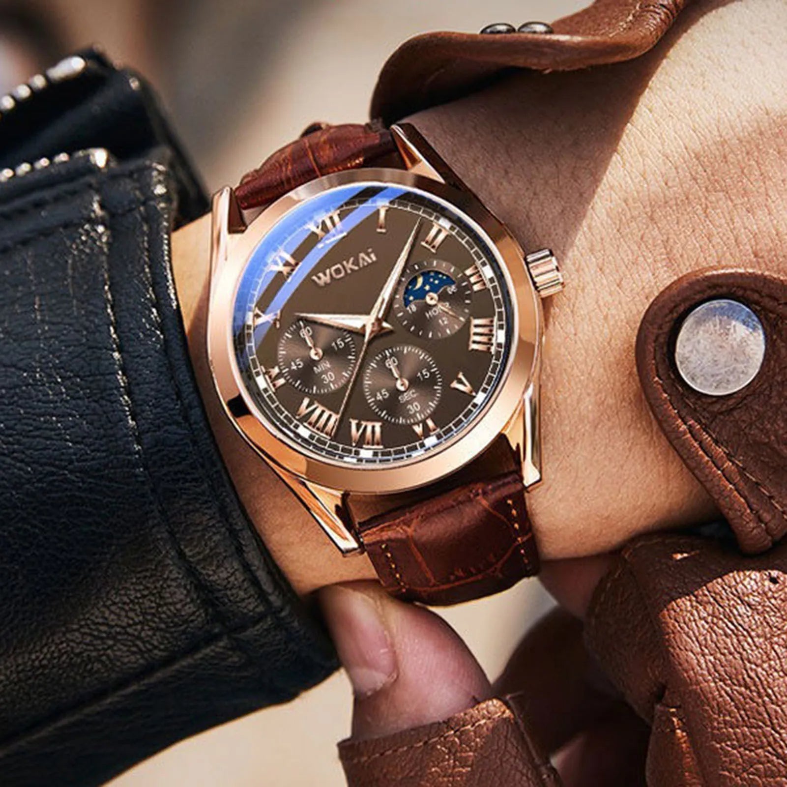 Luxury Waterproof Quartz Men’s Watch