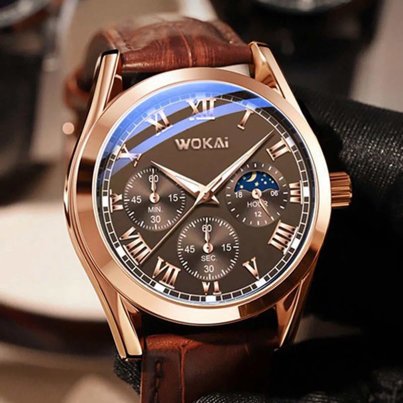 Luxury Waterproof Quartz Men’s Watch