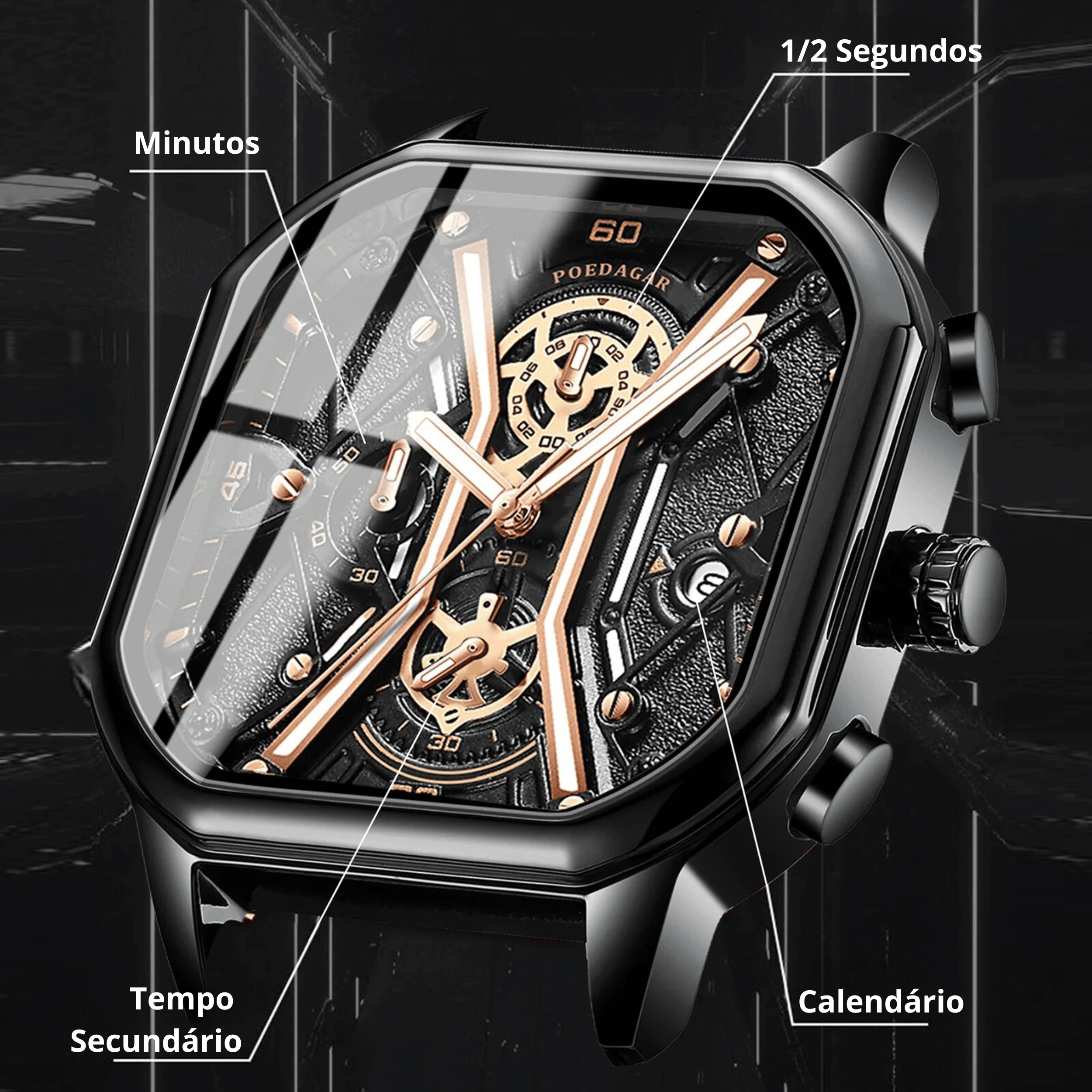 RectoTime Series Classic Quartz Men’s Watch