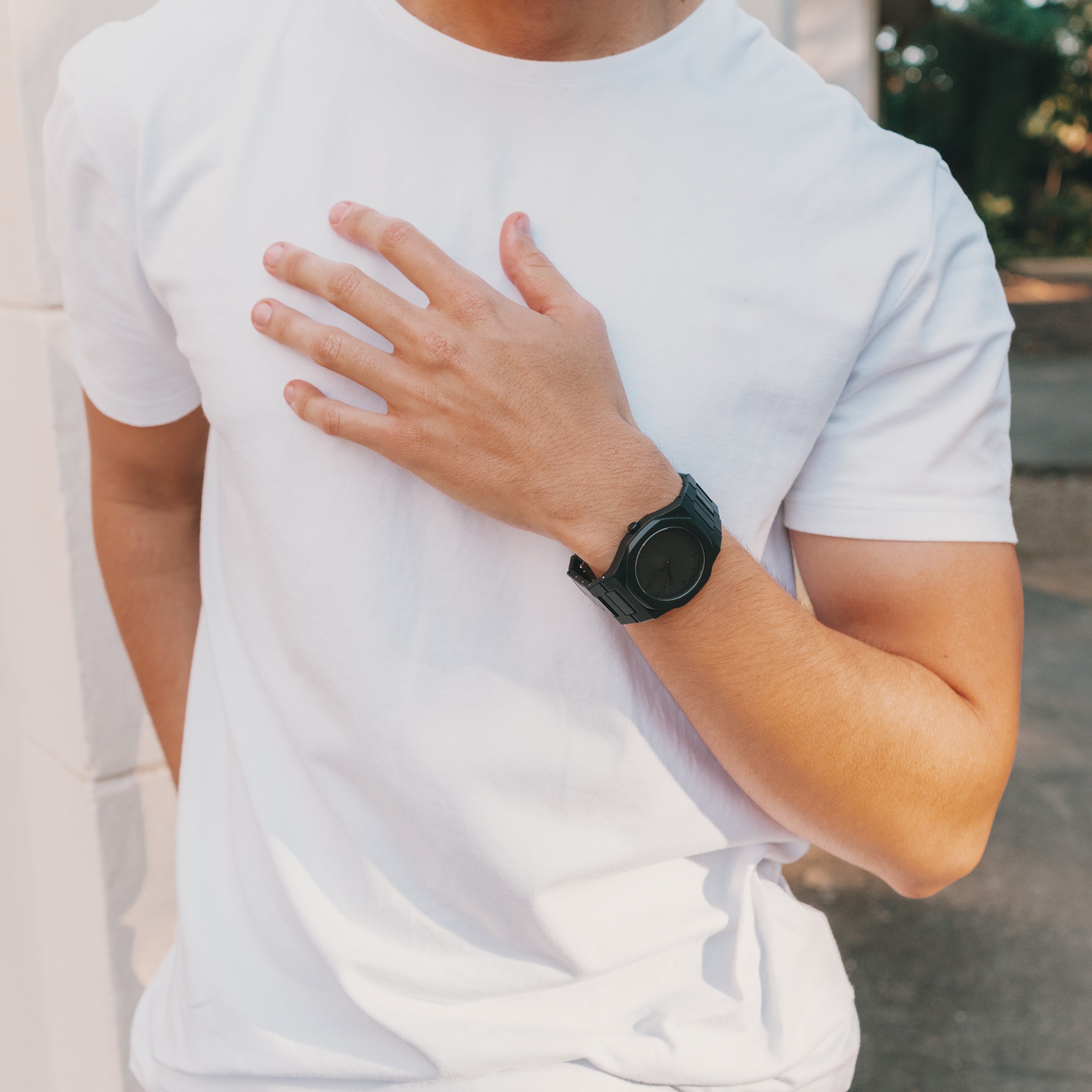 Phantom Black Minimalist Men’s Watch