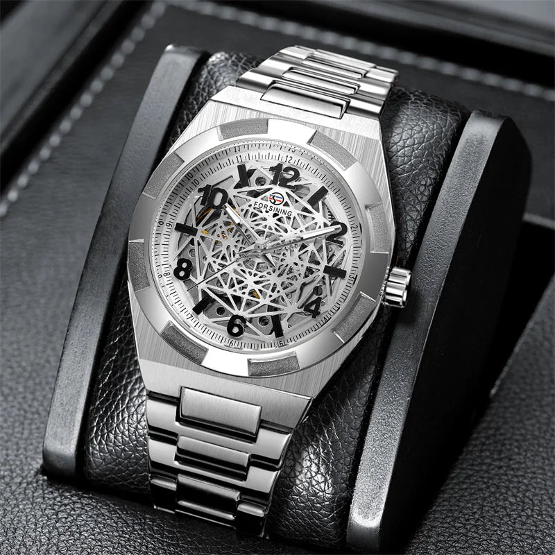 Venezio Luxury Automatic Skeleton Men’s Watch