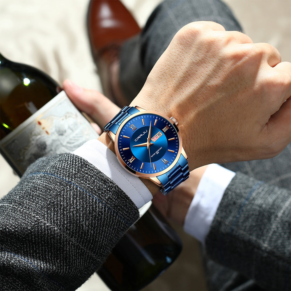 Azure MP073 Classic Luxury Quartz Men’s Watch