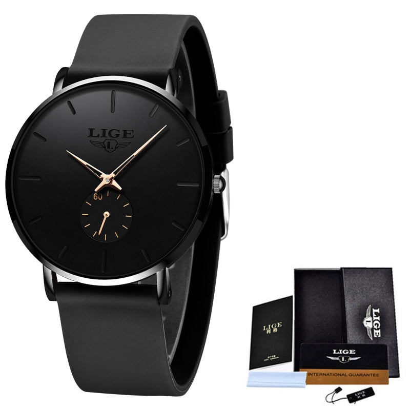 Minimalist Stainless Steel Men’s Watch