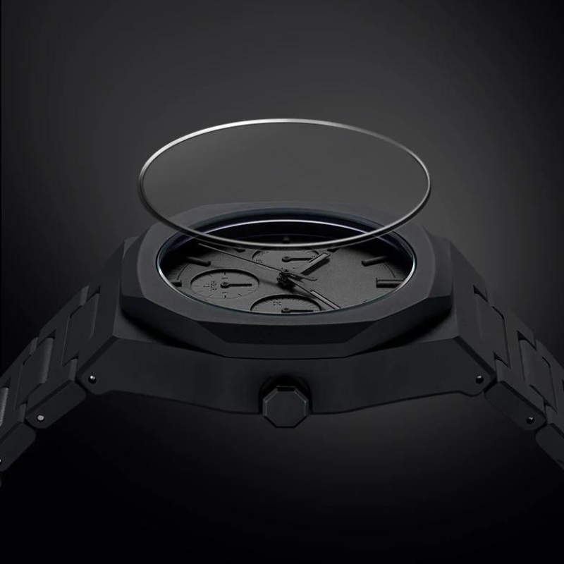 Black Minimalist Men’s Watch
