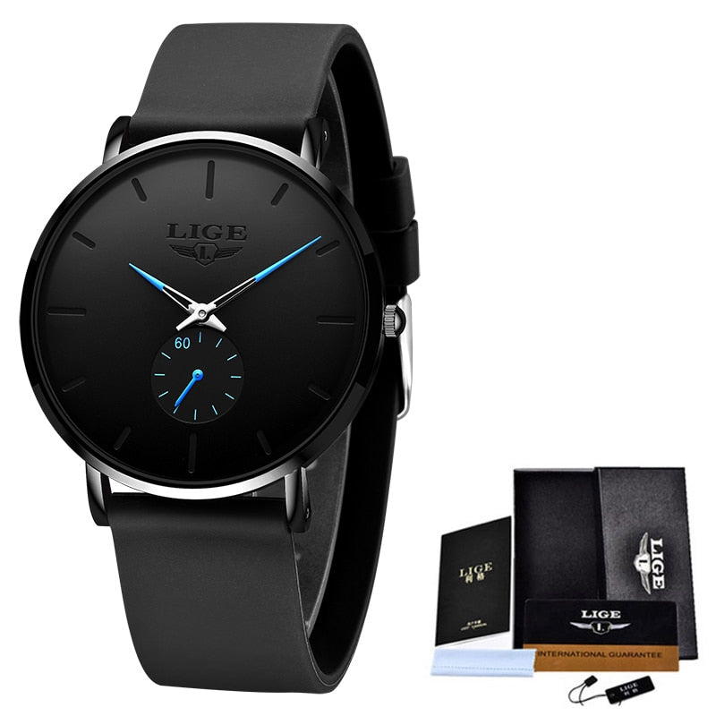 Minimalist Stainless Steel Men’s Watch