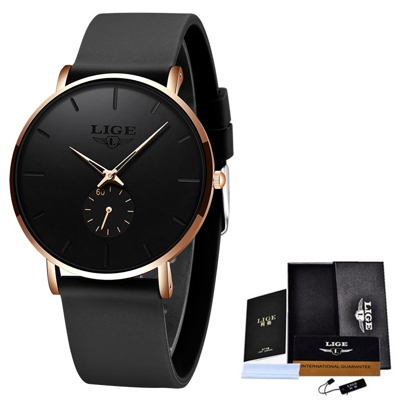 Minimalist Stainless Steel Men’s Watch