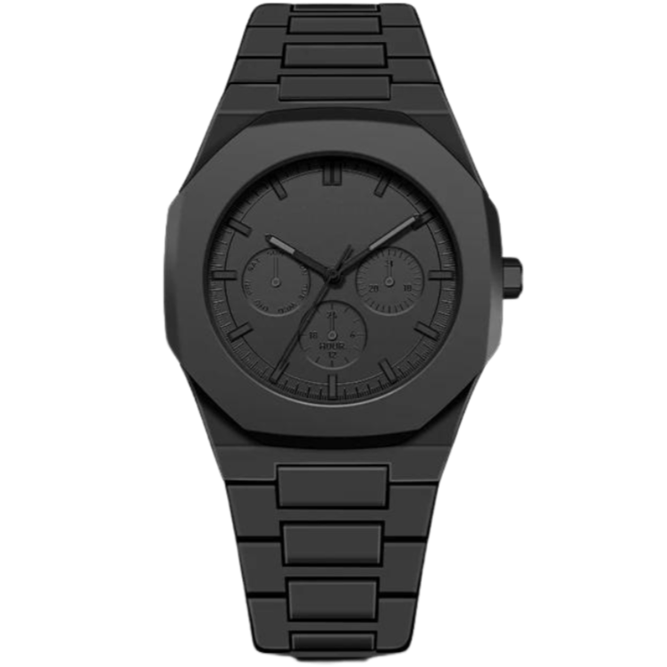 Black Minimalist Men’s Watch