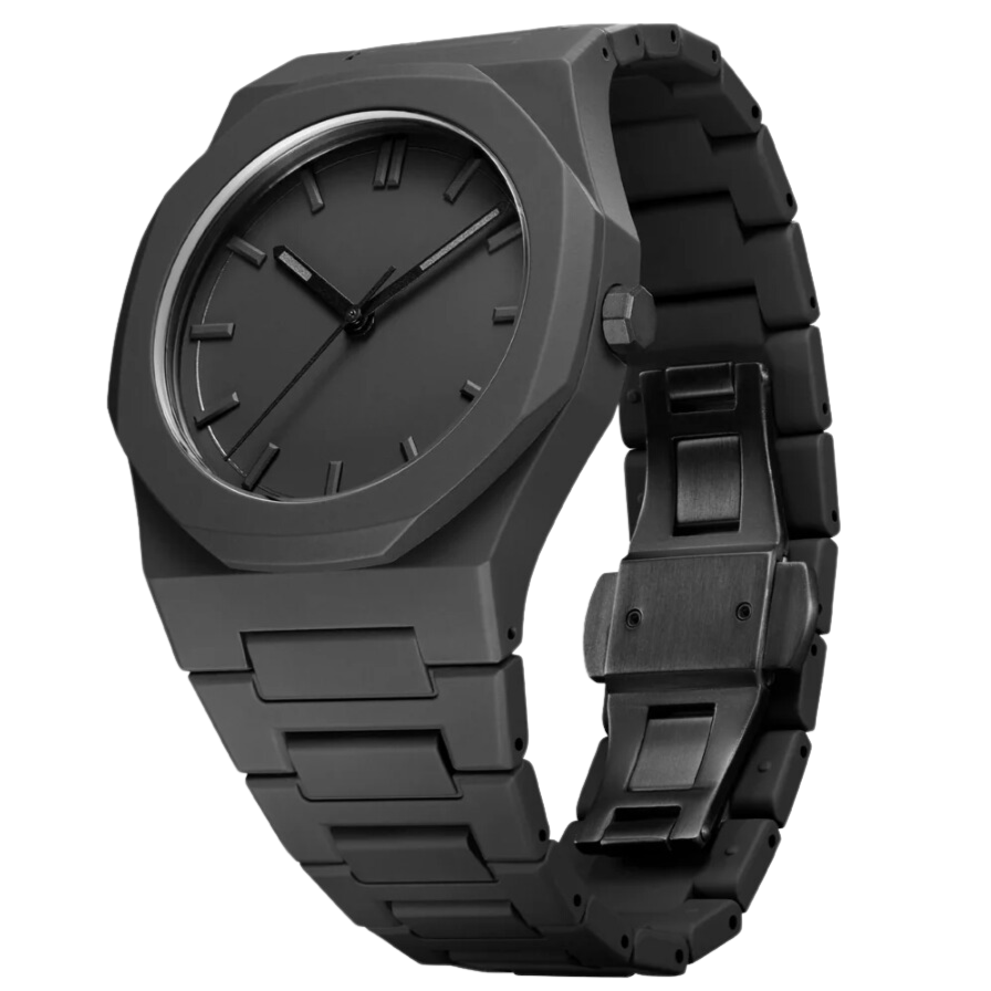 Phantom Black Minimalist Men’s Watch