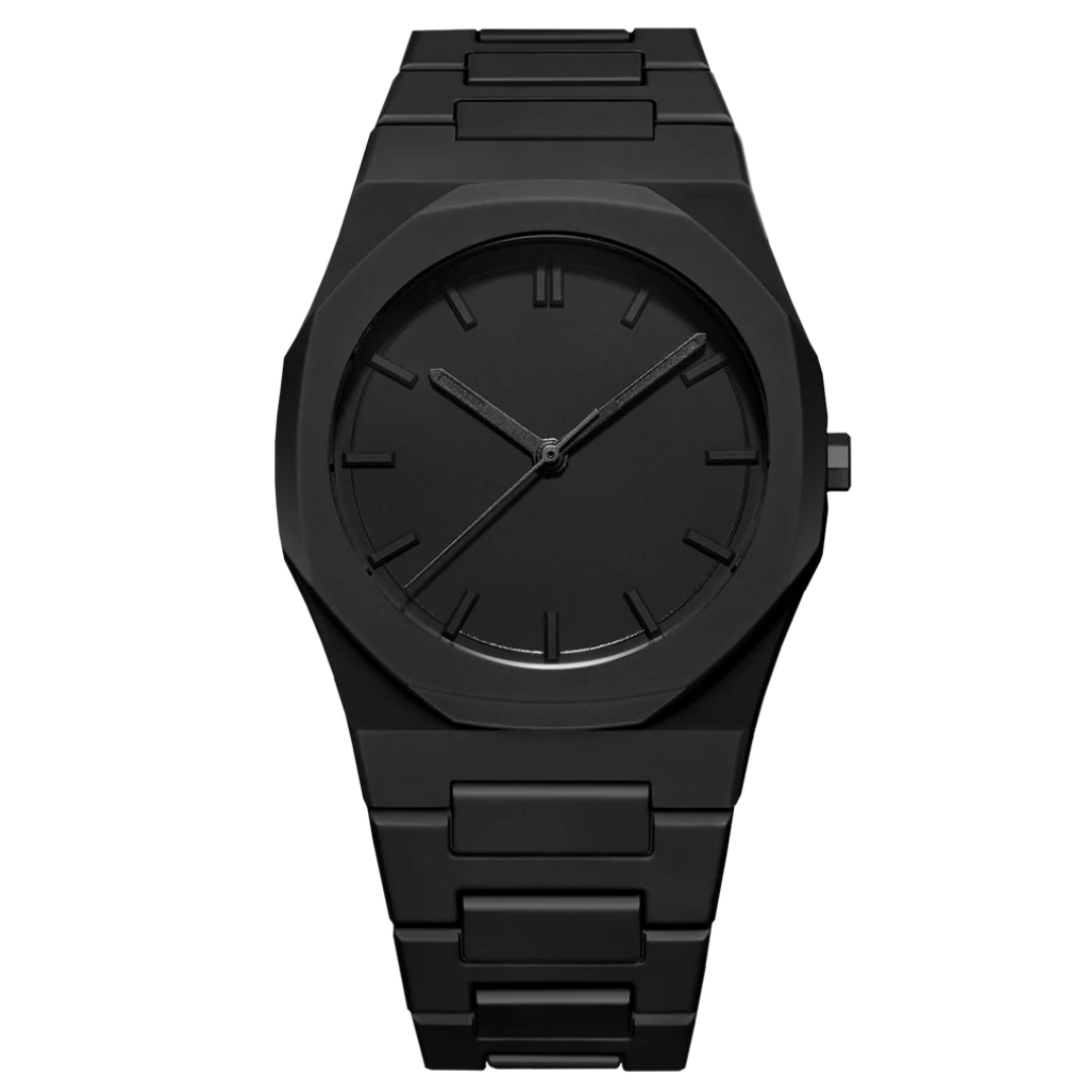Phantom Black Minimalist Men’s Watch